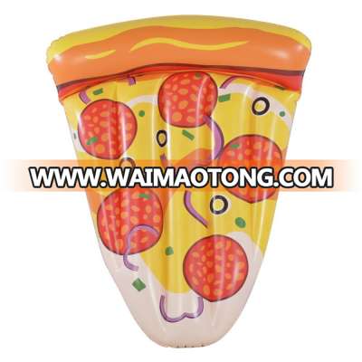 Pool Game inflatable pizza floating toys, pizza slice float air mattress, Large air bed inflatable pizza