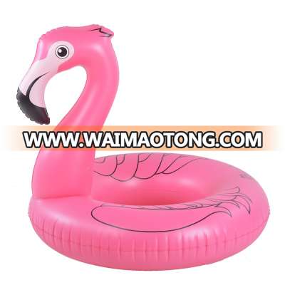 plastic inflatable flamingo pool swim ring for beach outdoor toys